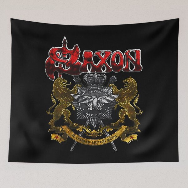 Item preview,  Saxon Band Ecelna 40 Year Of British Metal designed and sold by khabdelilah95.
