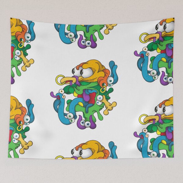 Item preview, Creature #47 - Crazy pirate with piercings designed and sold by liquid-print.