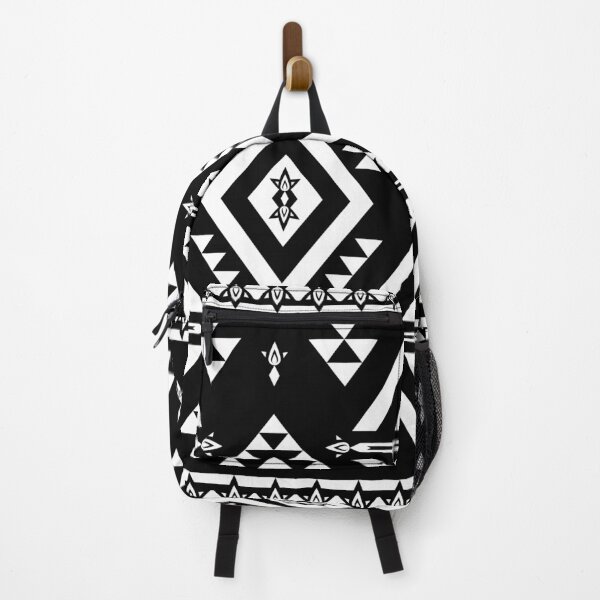 Item preview, Modern ethnic pattern in black and white. designed and sold by Nengsang.