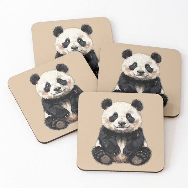 Item preview, Whispers of the Canvas: The Painted Panda designed and sold by T7xDesigns.