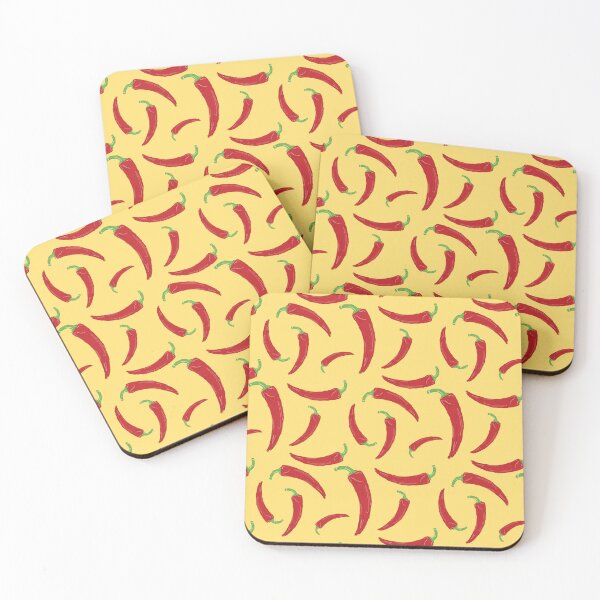 Item preview, Chilli pepper print designed and sold by Beans-Designs.