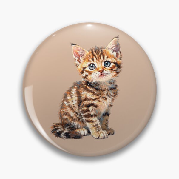 Item preview, Kitten Rendered in Gentle Strokes designed and sold by T7xDesigns.