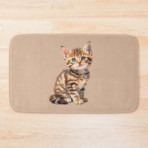 Item preview, Kitten Rendered in Gentle Strokes designed and sold by T7xDesigns.