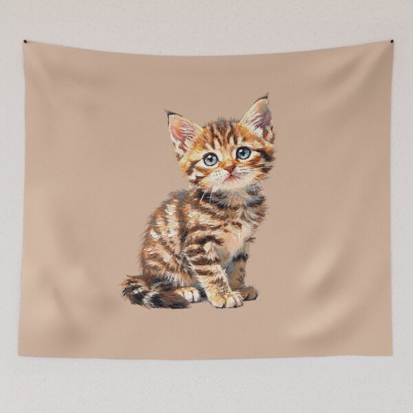Item preview, Kitten Rendered in Gentle Strokes designed and sold by T7xDesigns.