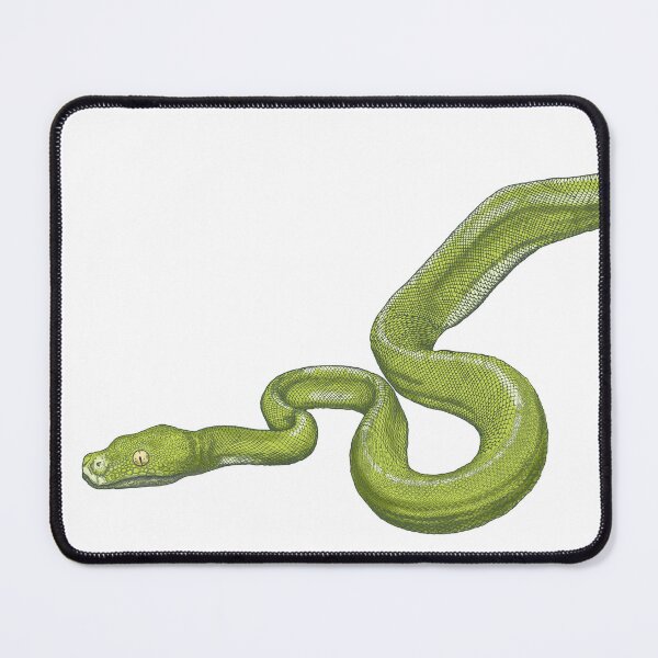 Item preview, Green snake designed and sold by margo-k.