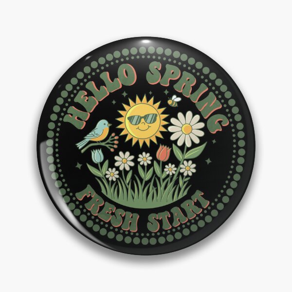 Item preview, Hello Spring – Fresh Start Sunshine Design designed and sold by tviyluv.