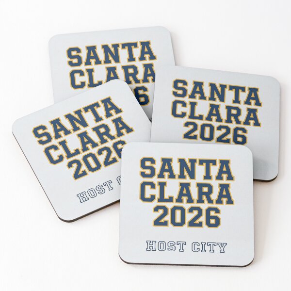 Item preview, Santa Clara 2026 | Varsity Style Host City Gear designed and sold by ryanguas.