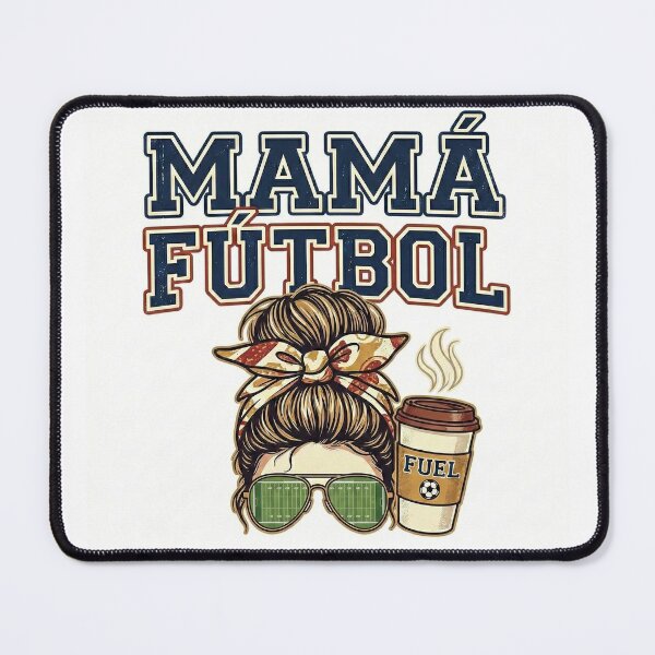 Item preview, Mama Futbol | Spanish Football Mom Messy Bun designed and sold by ryanguas.