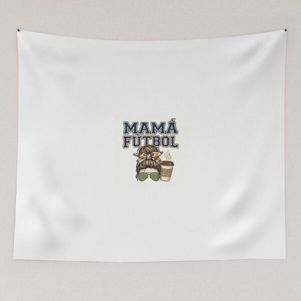 Item preview, Mama Futbol | Spanish Football Mom Messy Bun designed and sold by ryanguas.