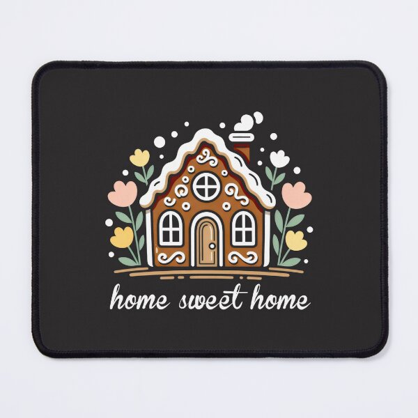 Item preview, Cozy Gingerbread House Home Sweet Home Illustration designed and sold by SplashTastic.