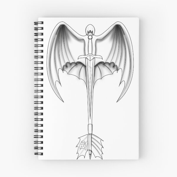 Item preview, Nightfury Sword designed and sold by ErynFalasDesign.