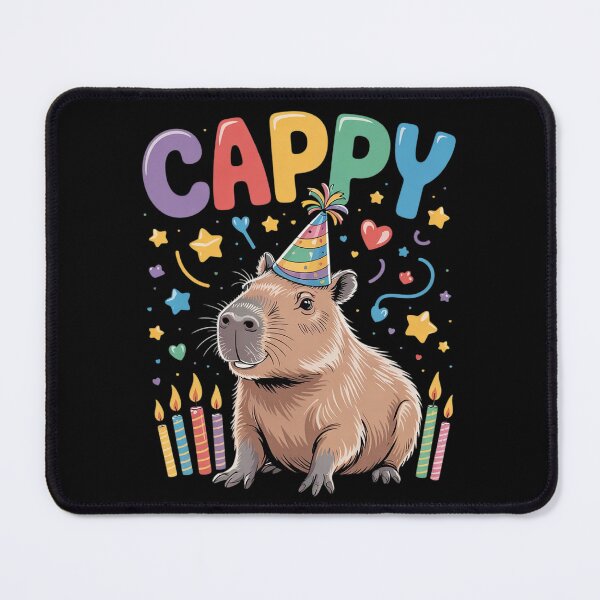 Item preview, Cappy Birthday To Me Capy Birthday 8 designed and sold by joyouartArt.