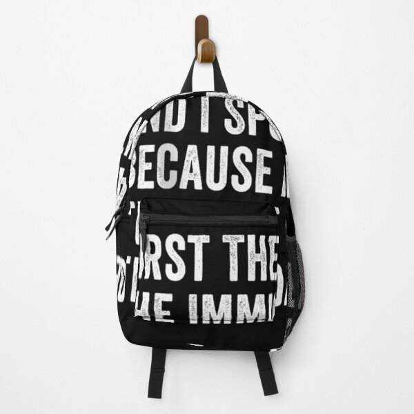 Item preview, First They Came For The Immigrants Social Justice Human Rights Poem designed and sold by SaboCollita.