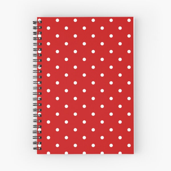Item preview, Red and white polka dot pattern designed and sold by RishabhArts1.