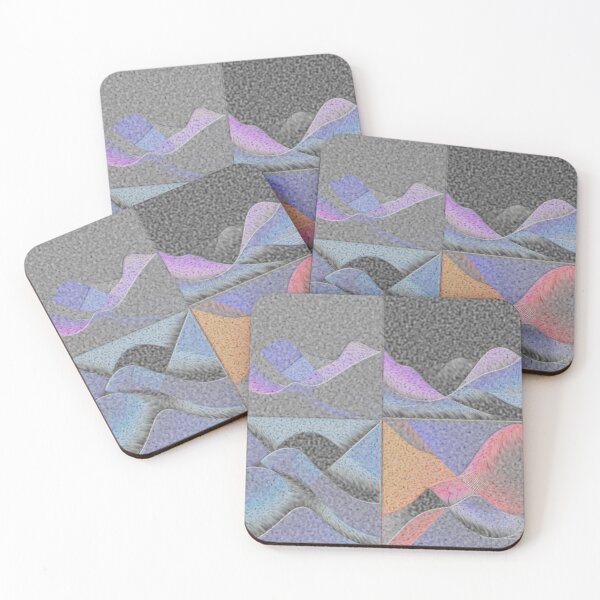 Item preview, four currents static drift colorful geometric abstract design  designed and sold by SmashingDeals.