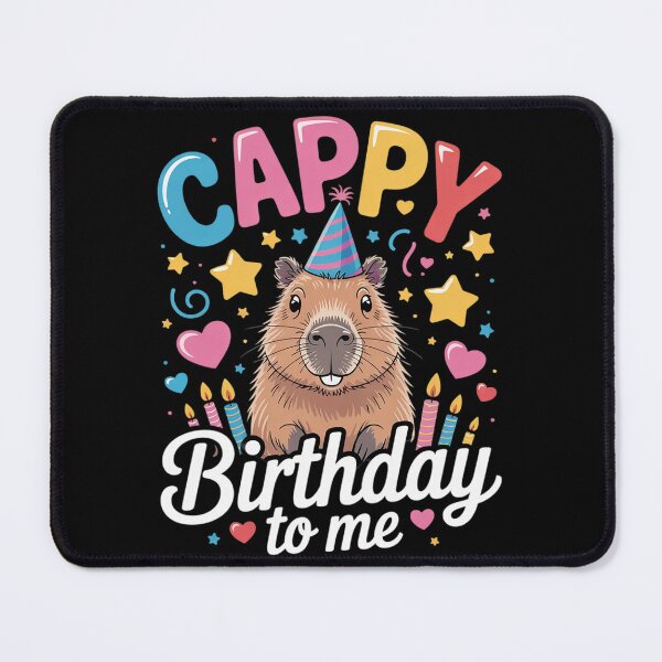 Item preview, Cappy Birthday To Me Capy Birthday 88 designed and sold by joyouartArt.