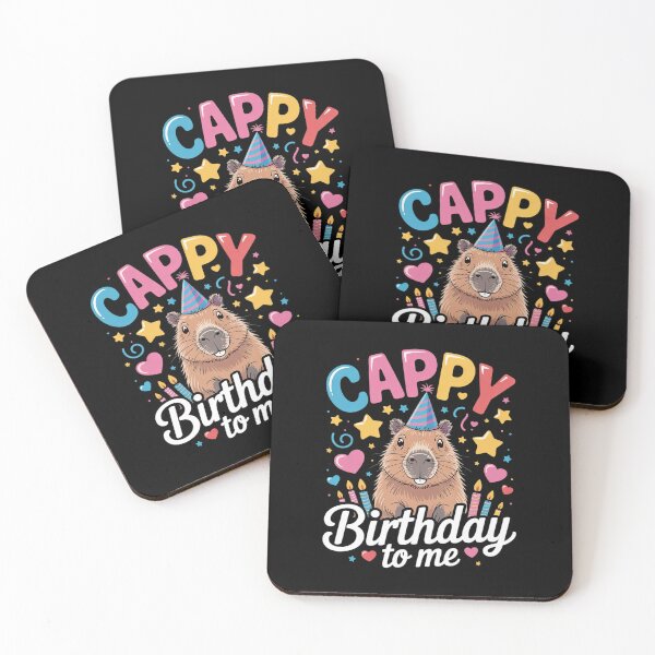 Item preview, Cappy Birthday To Me Capy Birthday 88 designed and sold by joyouartArt.