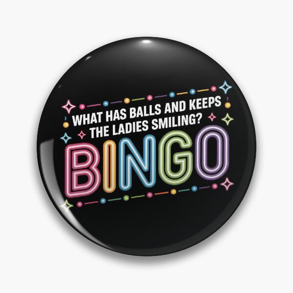 Item preview, What Has Balls and Keeps The Ladies Smiling Bingo designed and sold by Millsoft.