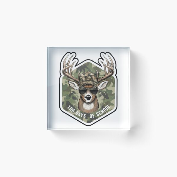 Artikelvorschau, Bucked' 100 Tage Schule, Hirschjagd, 100 Tage Schule, Jungen 100 Tage Schule Design entworfen und verkauft von DesignDenDo ⭐⭐⭐⭐⭐.