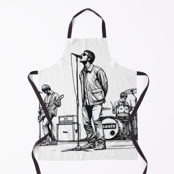 Item preview,  Minimalist Line Art Of Oasis Performing Retro  designed and sold by NazirShaban.