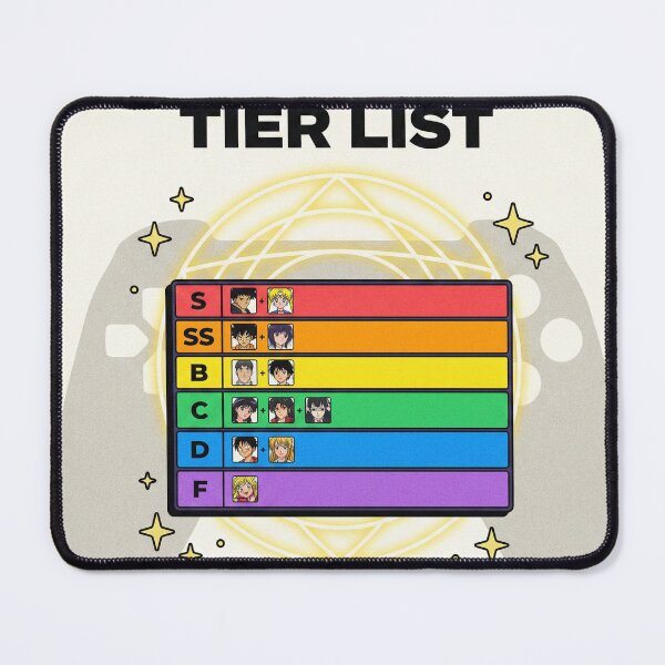 Item preview, Anime Mystery Tier List designed and sold by Midnight Replay.