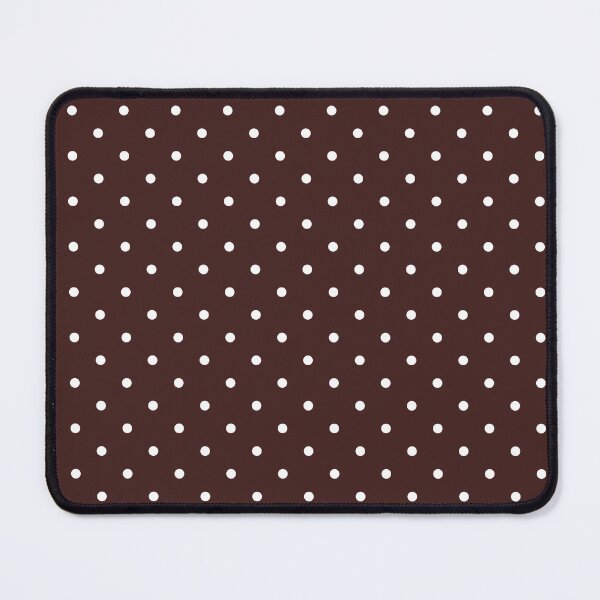 Item preview, Brown and white polka dot pattern designed and sold by RishabhArts1.