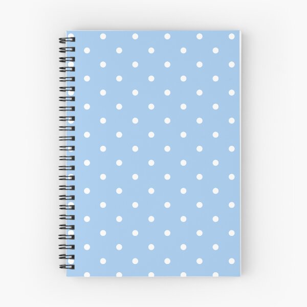 Item preview, Sky blue and white polka dot pattern designed and sold by RishabhArts1.