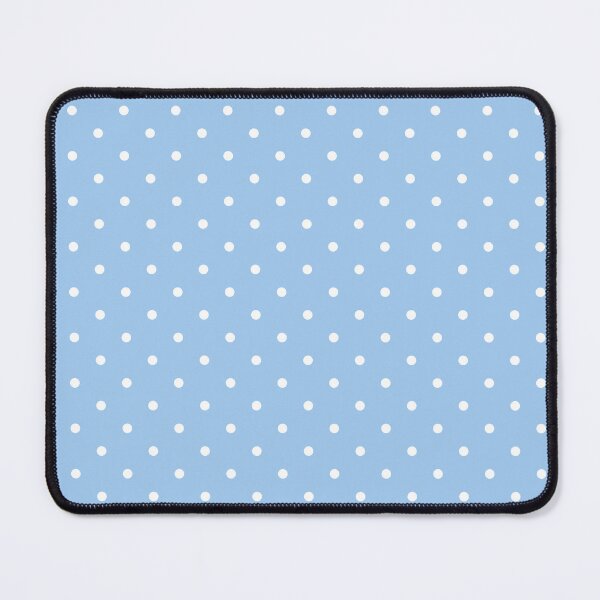 Item preview, Sky blue and white polka dot pattern designed and sold by RishabhArts1.
