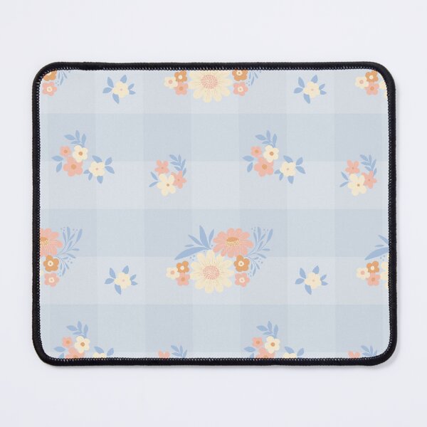 Item preview, Prairie Blossom In Blue Gingham designed and sold by Kozee.