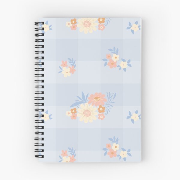 Item preview, Prairie Blossom In Blue Gingham designed and sold by Kozee.