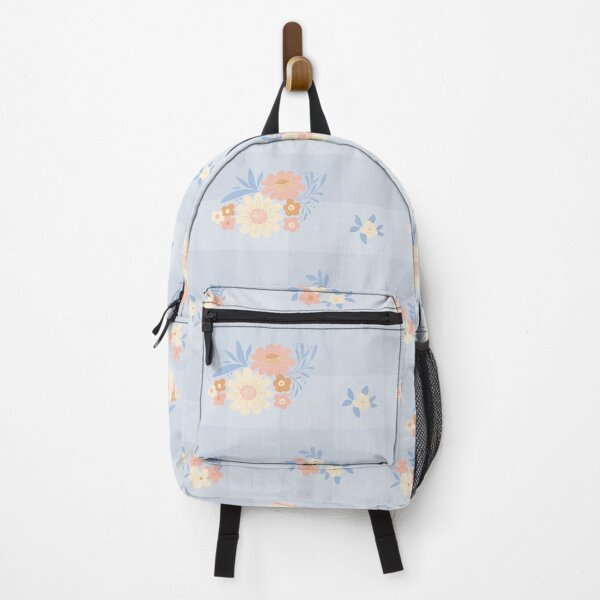 Item preview, Prairie Blossom In Blue Gingham designed and sold by Kozee.