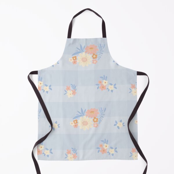 Item preview, Prairie Blossom In Blue Gingham designed and sold by Kozee.