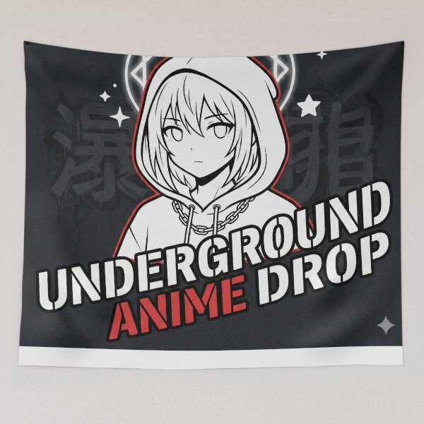 Item preview, Streetwear Anime Drop designed and sold by Midnight Replay.