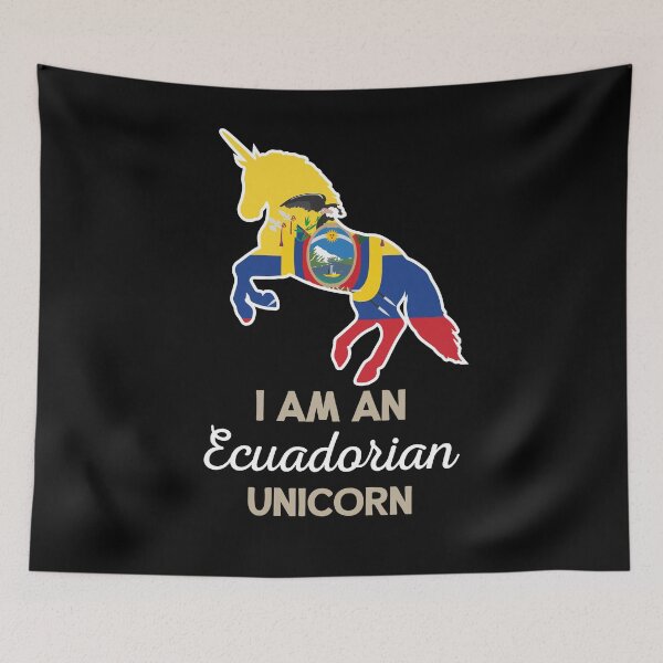 Item preview, Ecuador Ecuadorian Unicorn designed and sold by countryflags.