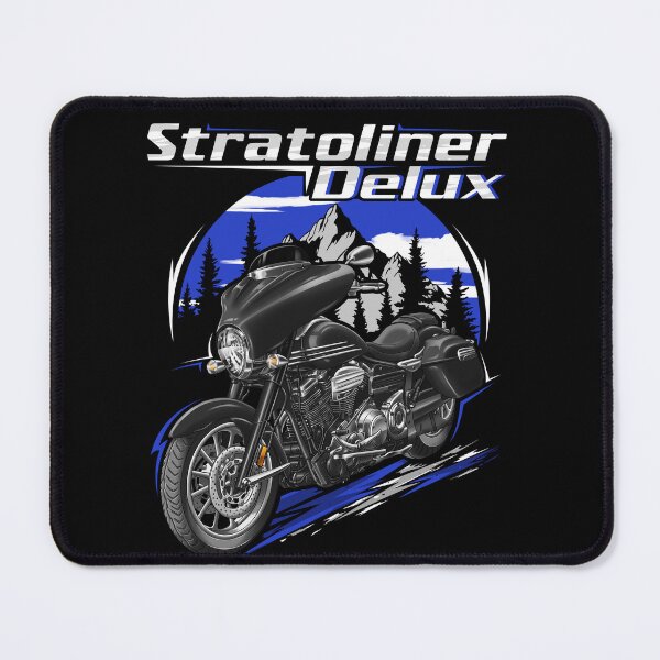 Item preview, Yamaha Stratoliner Delux 2010-2011 (Metallic Black) for Motorcycle Riders designed and sold by MotoApparelHub.