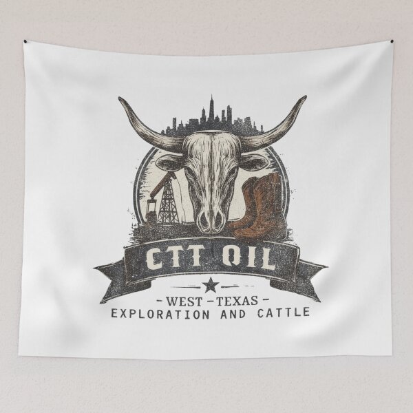 Item preview, CTT Oil Exploration And Cattle  designed and sold by ethancolestudio.