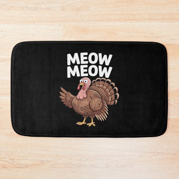 Item preview, Thanksgiving Turkey Cat Meow Men Women Thanksgiving designed and sold by angolinnArt.