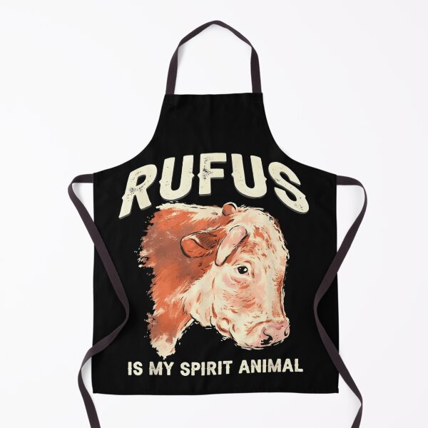 Item preview, Rufus Is My Spirit Animal Funny Cow Portrait Vintage Farm Life designed and sold by HenikaPonko.