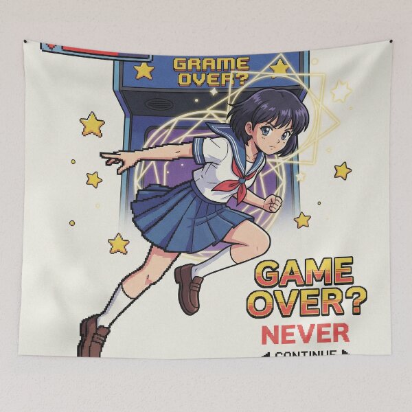Item preview, Retro Game Anime designed and sold by Midnight Replay.