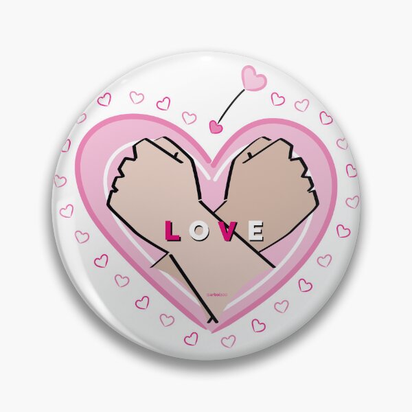Item preview, ASL Love sign heart · Valentine's Day Love in sign language designed and sold by Arbol100.