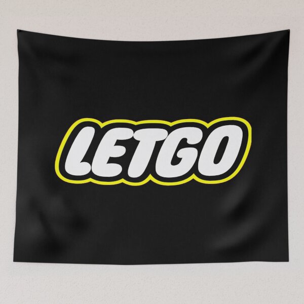 Item preview, Bold “LETGO” Motivational Typography – Empowering Glow Text for Mindset, Healing & Personal Growth designed and sold by Bright Nest Studio.