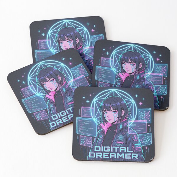 Item preview, Tech Girl Cyberdream designed and sold by Midnight Replay.