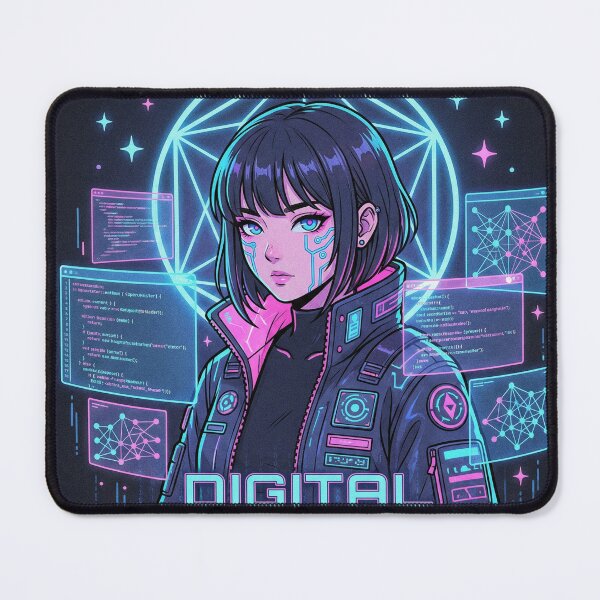 Item preview, Tech Girl Cyberdream designed and sold by Midnight Replay.