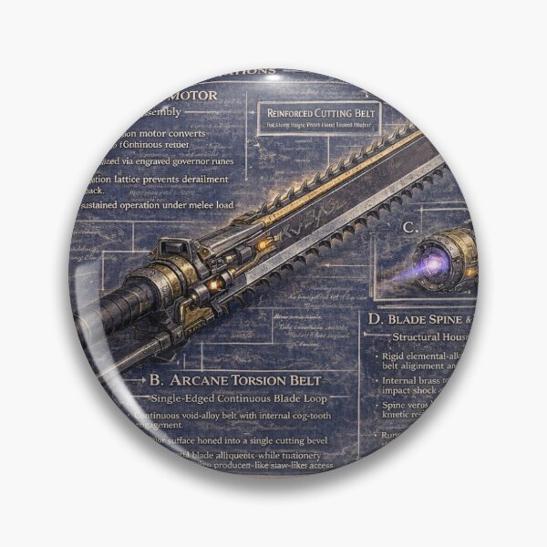 Item preview, Arcane Chainblade Concept Blueprint designed and sold by WhiteReven.