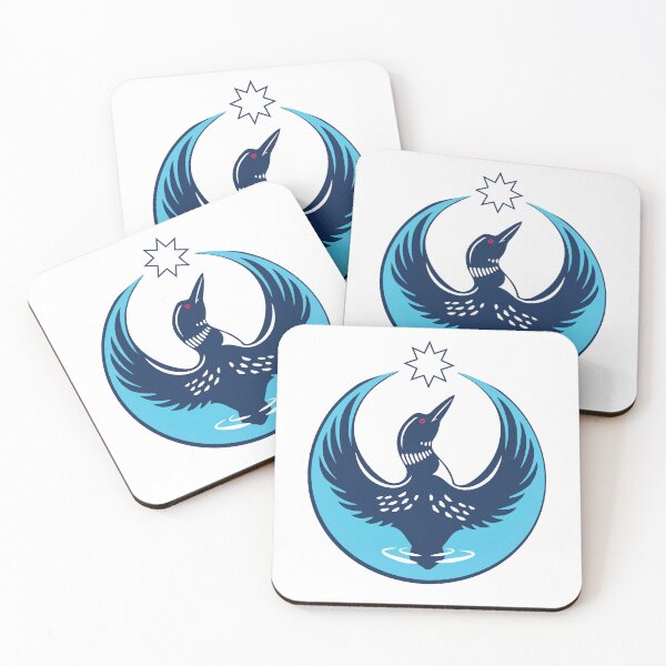 Item preview, Minnesota's Rising Loon designed and sold by A-Rose-Design.