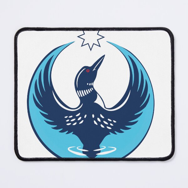 Item preview, Minnesota's Rising Loon designed and sold by A-Rose-Design.
