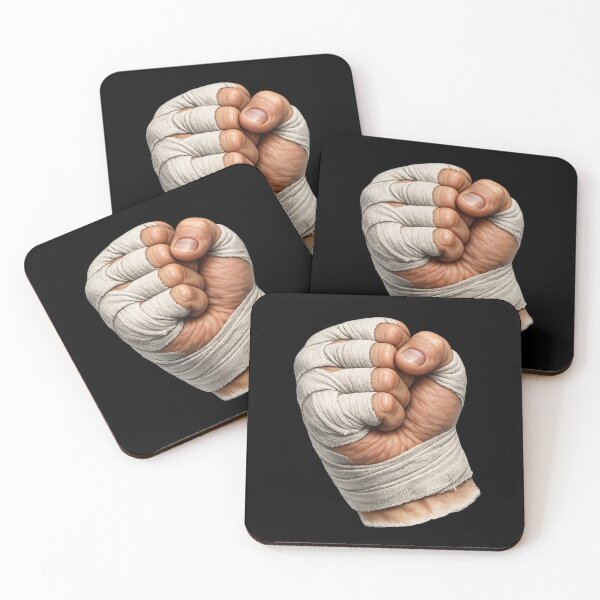Item preview, Wrapped Fist – Strength, Readiness & Mental Toughness designed and sold by DesignsByHania.