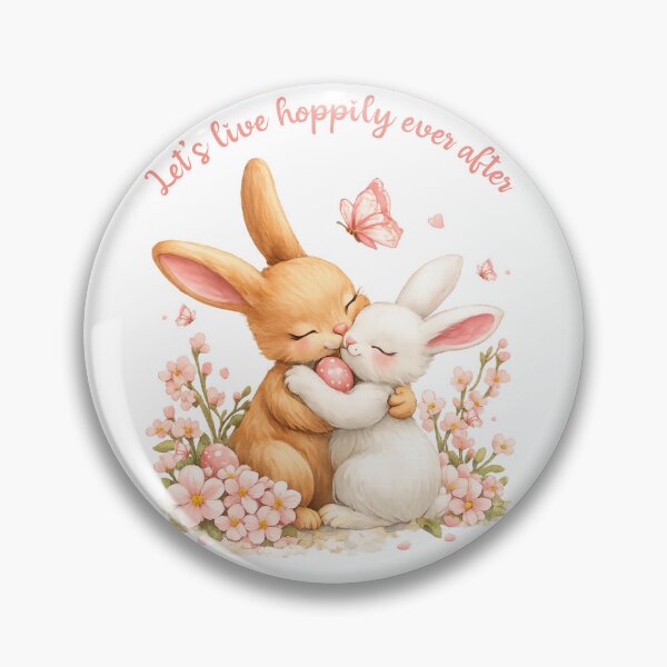 Item preview, Easter Lover Gift: Let's live hoppily ever after designed and sold by MFOriginals.