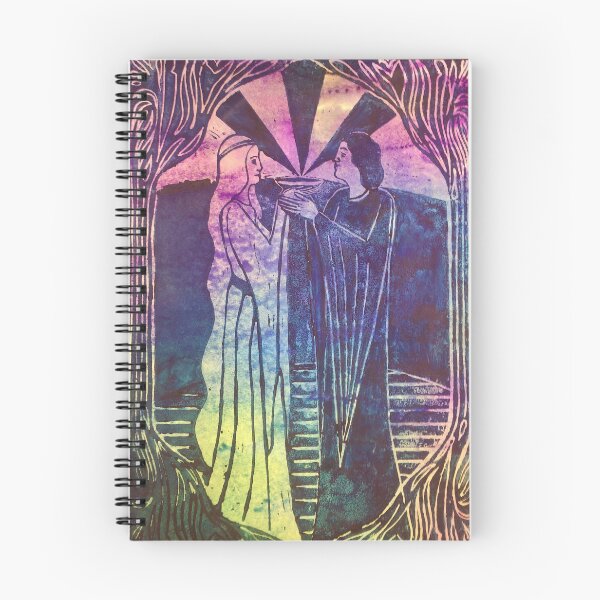 Item preview, Tristan and Isolde Taking the Love Potion designed and sold by IndigoStarry.