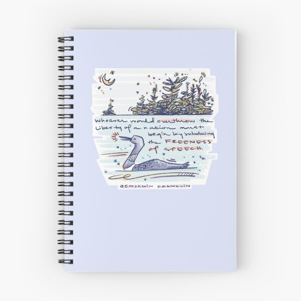 Item preview, freedom of speech loon designed and sold by dimsdoodles.
